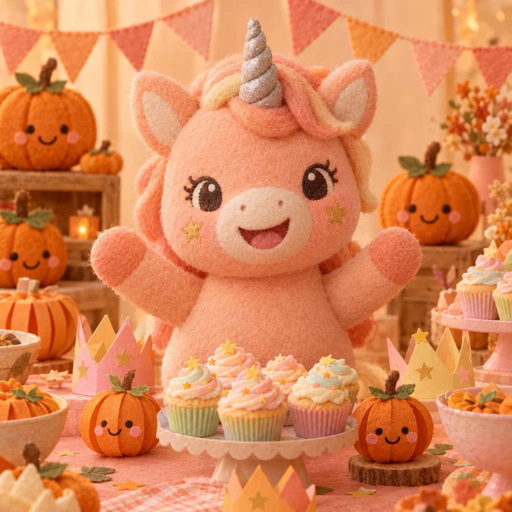 Pumpkin party welcome