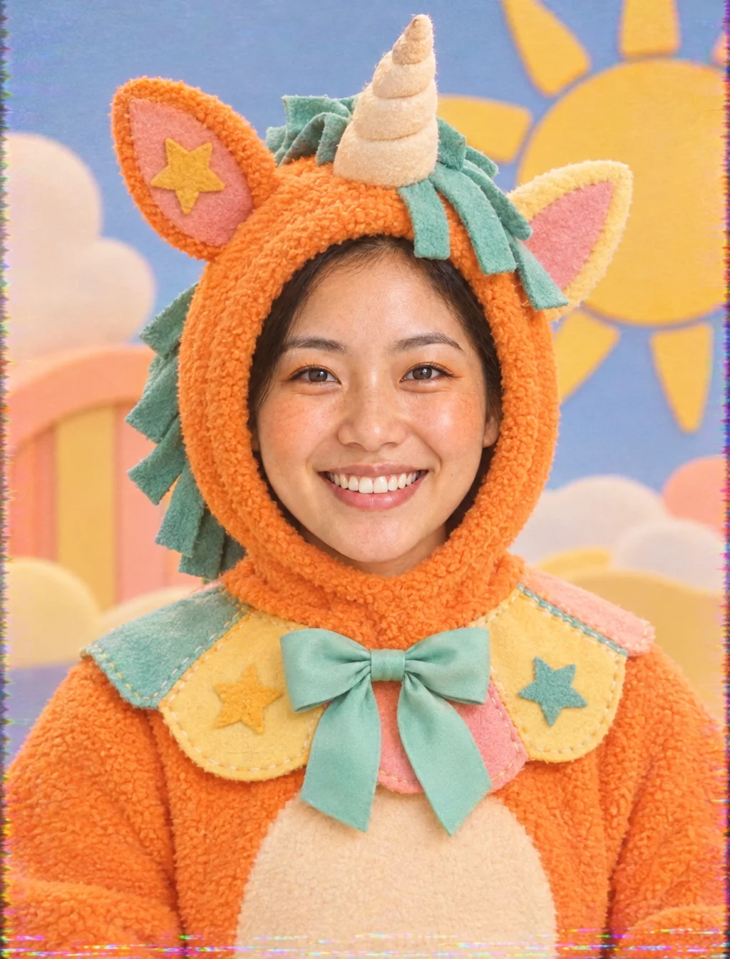 Cute sunshine unicorn