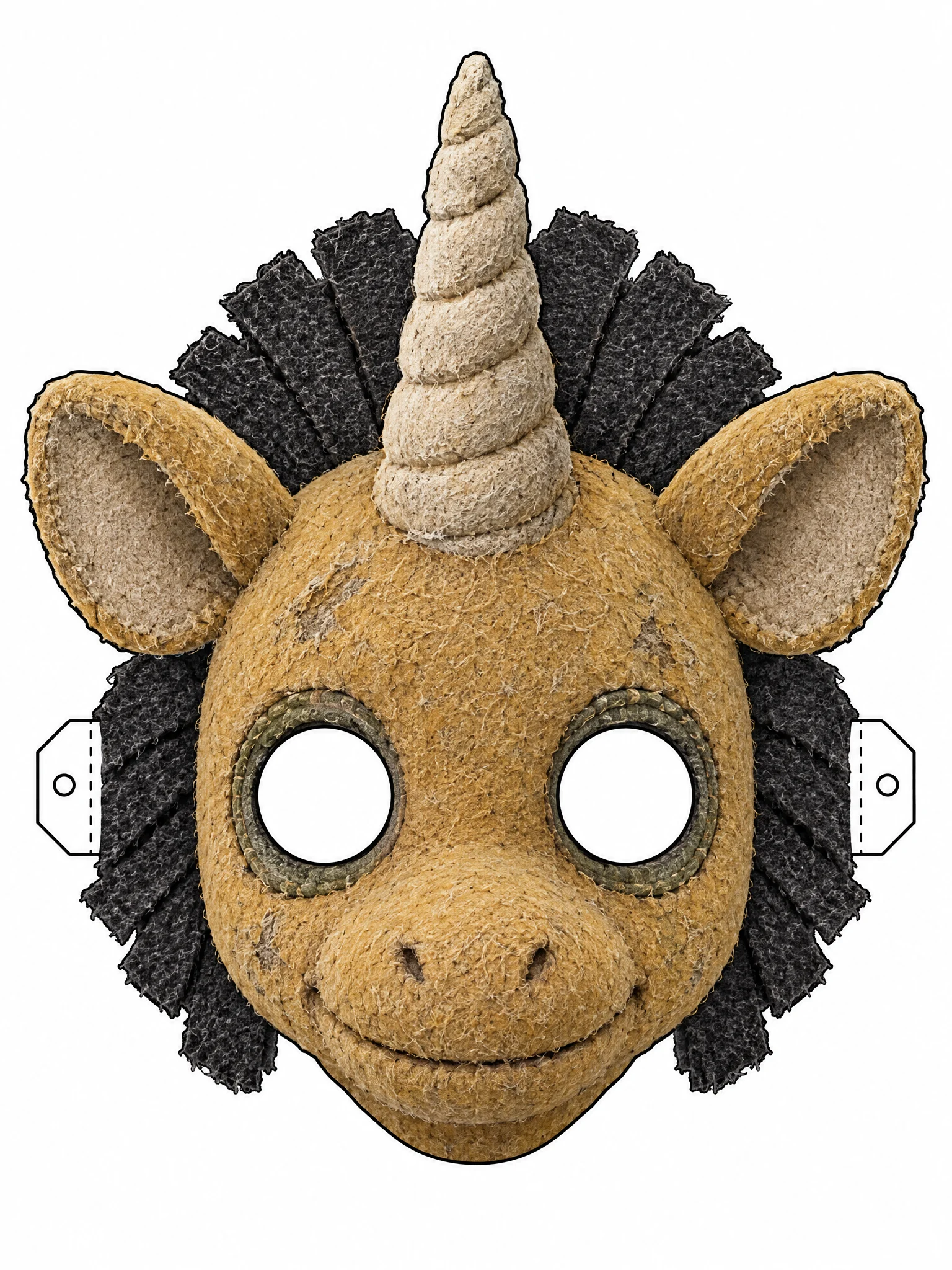Dead-air mascot horror mask
