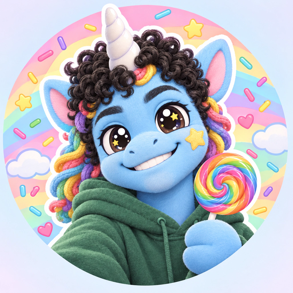 Kidcore candy avatar