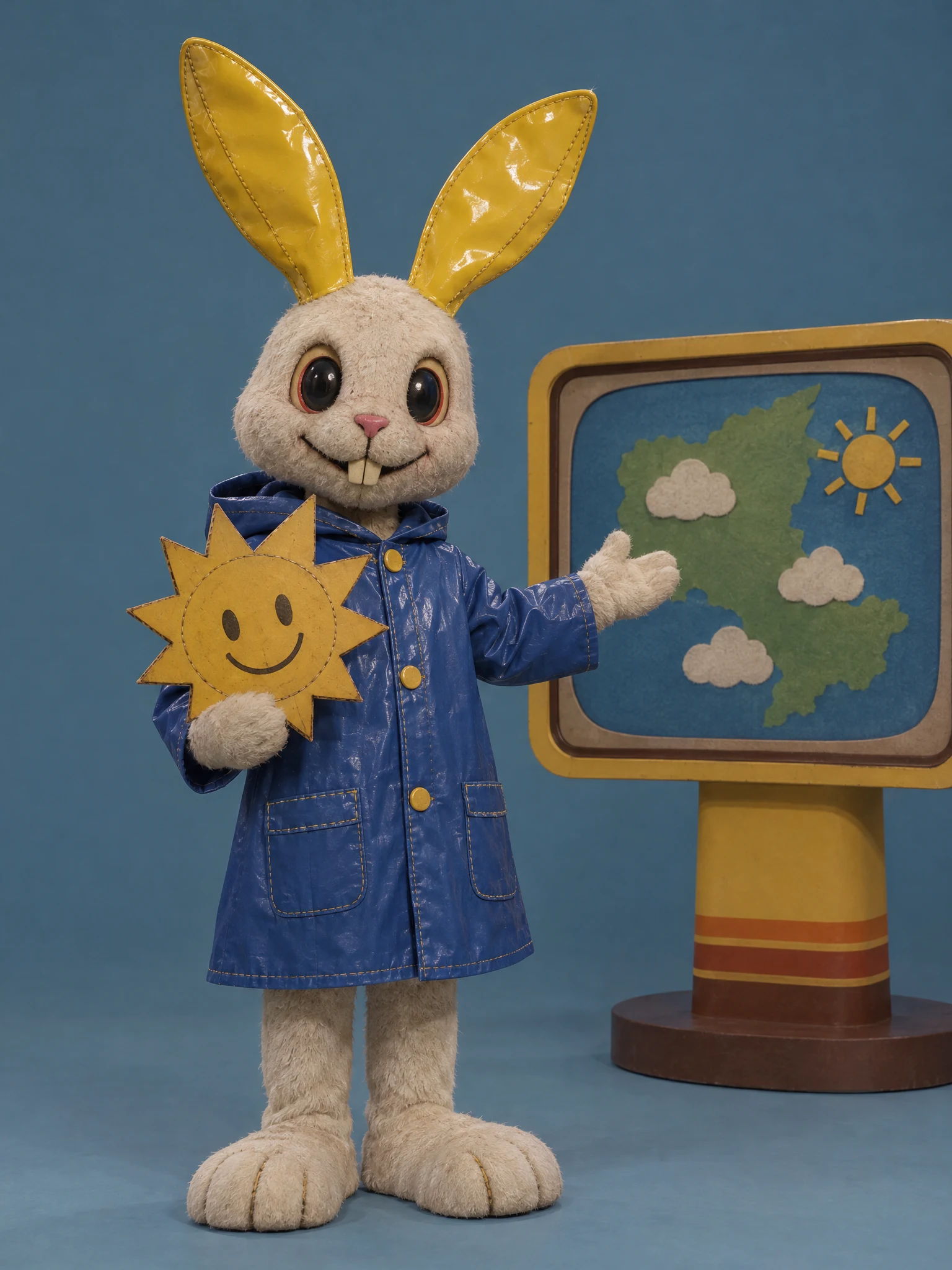Conejo presentador del tiempo